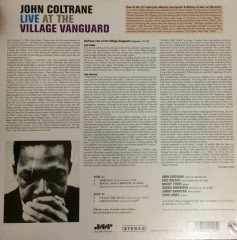 JOHN COLTRANE - LIVE AT THE VILLAGE VANGUARD (1962)) - LP 180GR 2012 EDITION SIFIR PLAK