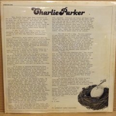 CHARLIE PARKER - ''INVINCIBLE BIRD'' THE PASSION OF C. PARKER DÖNEM BASKI SIFIR PLAK