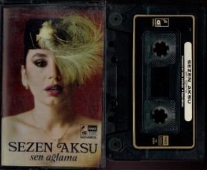 SEZEN AKSU - SEN AĞLAMA (1984) - KASET 2.EL