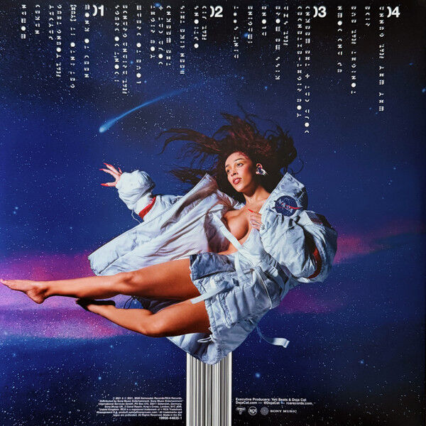 DOJA CAT - PLANET HER (2022) - 2xLP 2026 TRANSLUCENT BLUE COLOURED EDITION SIFIR PLAK