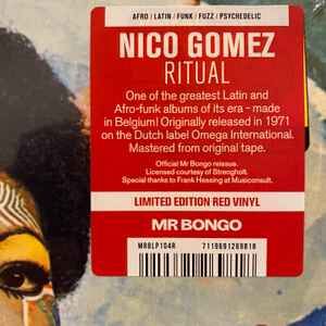 NICO GOMEZ AND HIS AFRO PERCUSSION INC - RITUAL (1971) - LP 2022 REISSUE AFRO CUBAN LATIN JAZZ FUNK LIMITED EDITION RED VINYL SIFIR PLAK