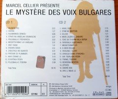 MARCEL CELLIER PRESENTE LE MYSTERE DES VOIX BULGARES (1987) 2003 REISSUE 2CD SIFIR