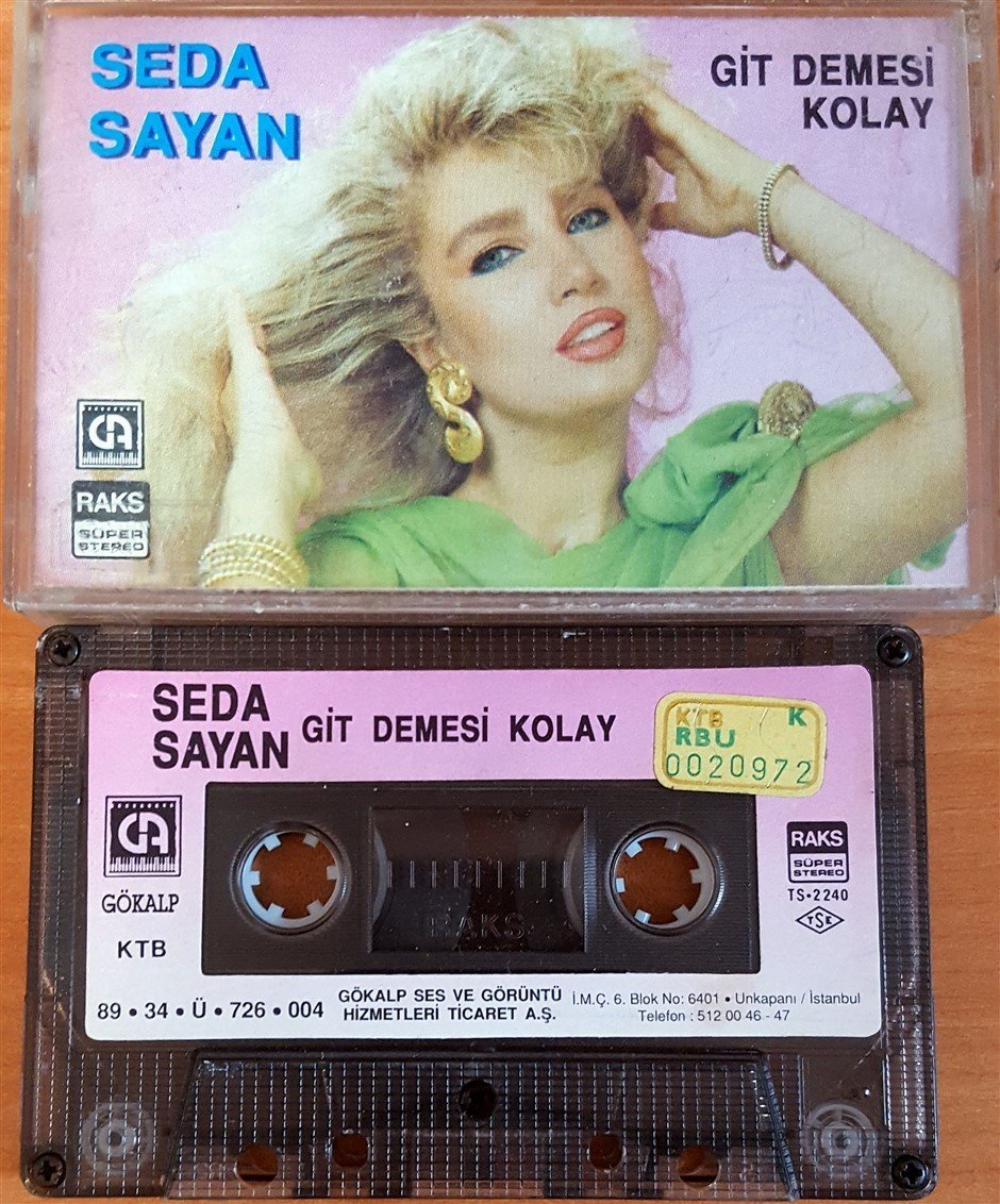 SEDA SAYAN - GİT DEMESİ KOLAY KASET 2.EL