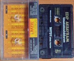 EDİP AKBAYRAM - UNUTAMADIKLARIM (1992) - KASET BAYŞU MÜZİK 2.EL