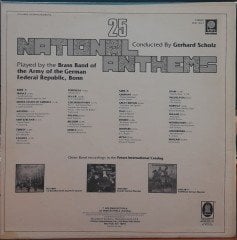 25 NATIONAL ANTHEMS - PLAK 2.EL İSTİKLAL MARŞI