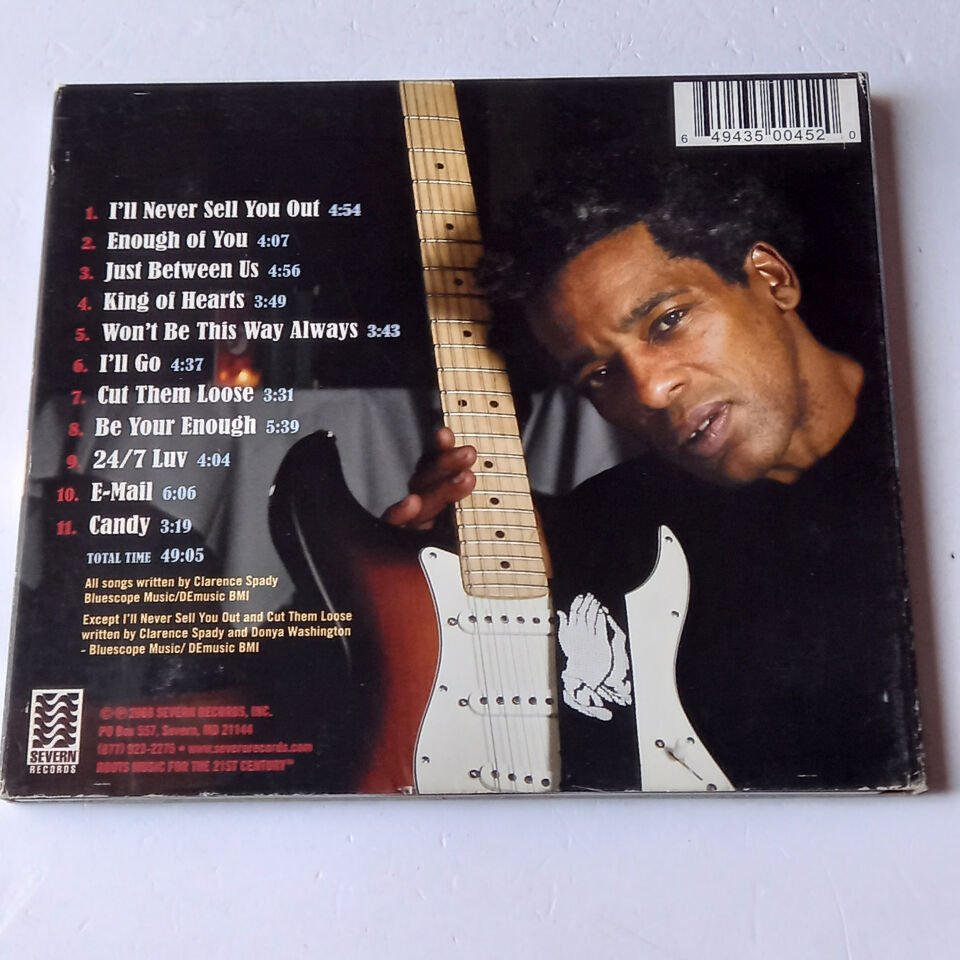 CLARENCE SPADY – JUST BETWEEN US (2008) - CD DIGIPAK 2.EL