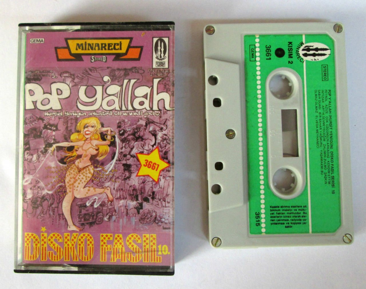 HURŞİD YENİGÜN POP Y'ALLAH - MİNARECİ KASET 2.E
