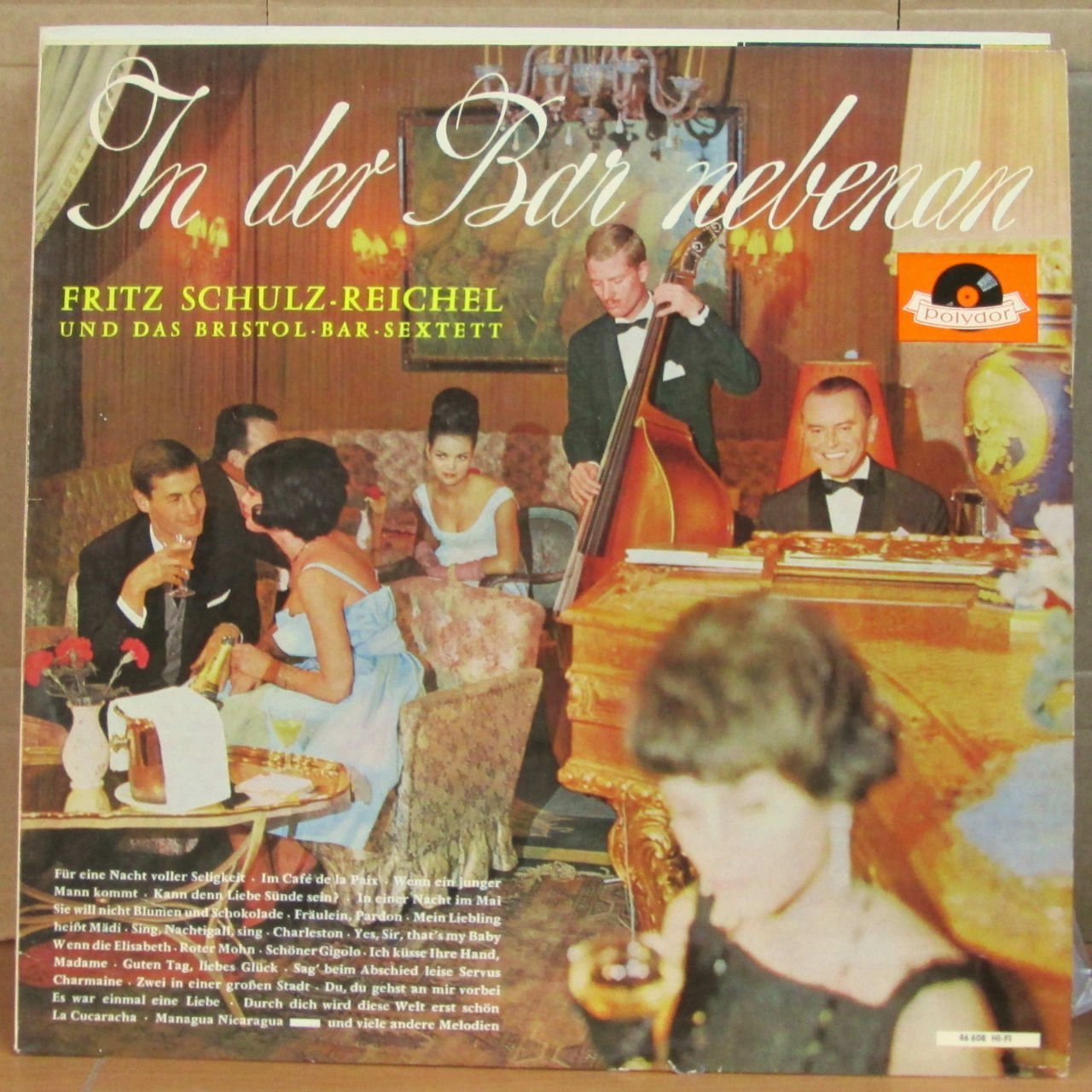 FRITZ SCHULTZ - IN DER BAR NEBENAN - LP 2.EL