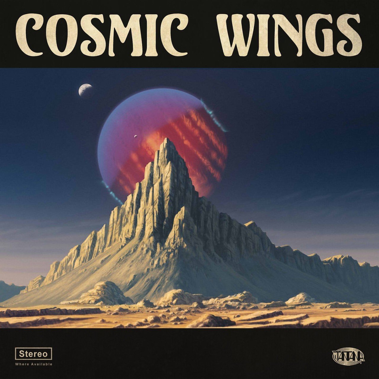 COSMIC WINGS - COSMIC WINGS (2016) - LP HEAVY SCI-FI ROCK SIFIR PLAK