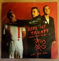 TRIO - HERZ IST TRUMPF / GIRL GIRL GIRL (1983) - 7'' 45 DEVİR SINGLE PLAK