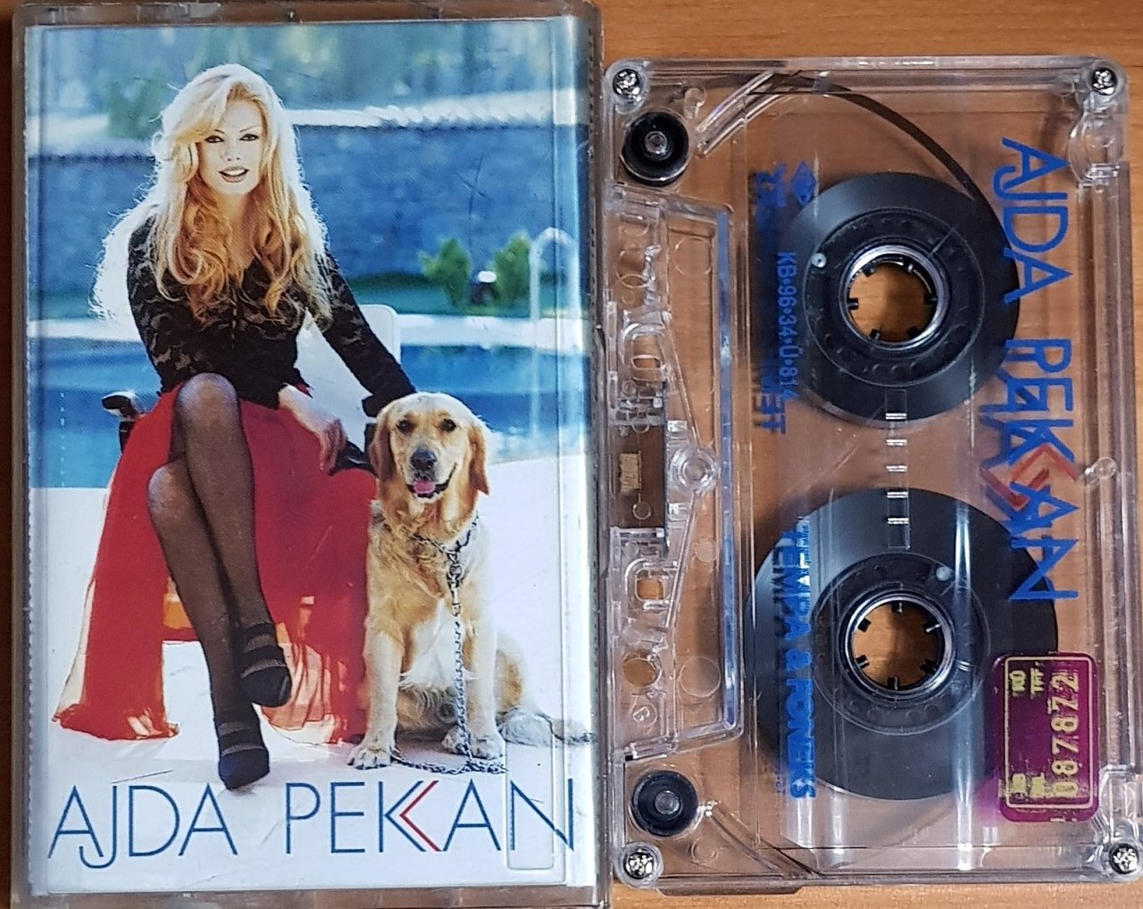 AJDA PEKKAN - AJDA PEKKAN (1996) TEMPA FONEKS KASET 2.EL