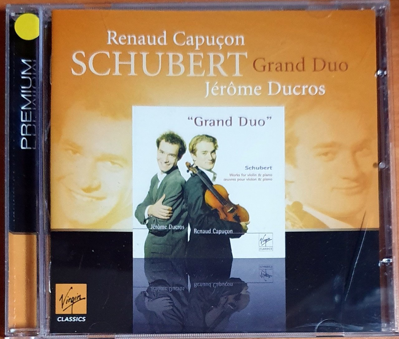 SCHUBERT: GRAND DUO / RENAUD CAPUÇON & JEROME DUCROS (1999) - CD VIRGIN CLASSICS 2.EL