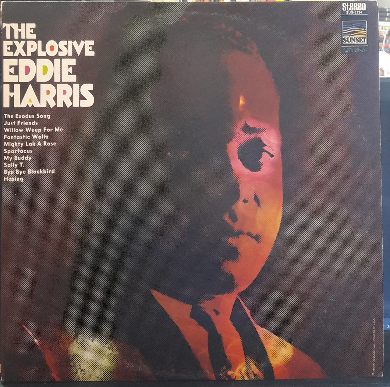 EDDIE HARRIS - THE EXPLOSIVE - PLAK 2.EL