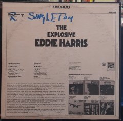 EDDIE HARRIS - THE EXPLOSIVE - PLAK 2.EL
