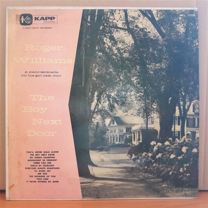 ROGER WILLIAMS - THE BOY NEXT DOOR - LP 2.EL PLAK