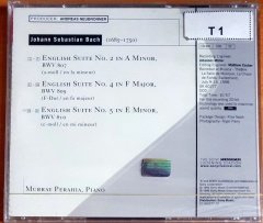 BACH / ENGLISH SUITES NOS. 2, 4 & 5 / MURRAY PERAHIA (1999) - CD SIFIR