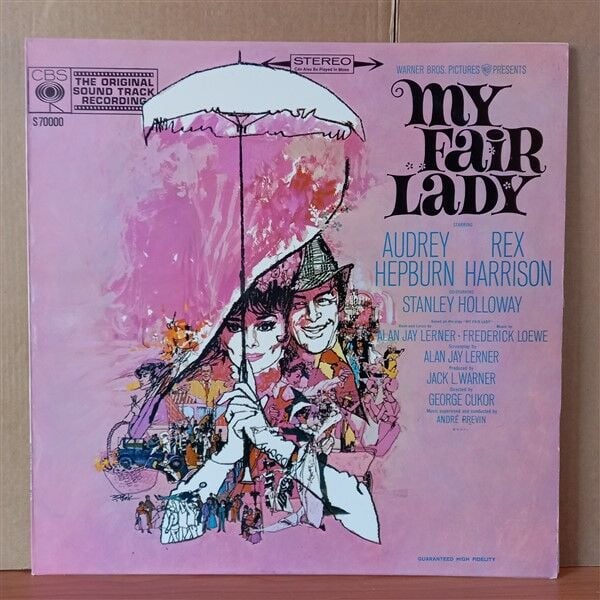 MY FAIR LADY - ORIGINAL SOUND TRACK RECORDING / AUDREY HEPBURN, REX HARRISON - LP 2. EL PLAK