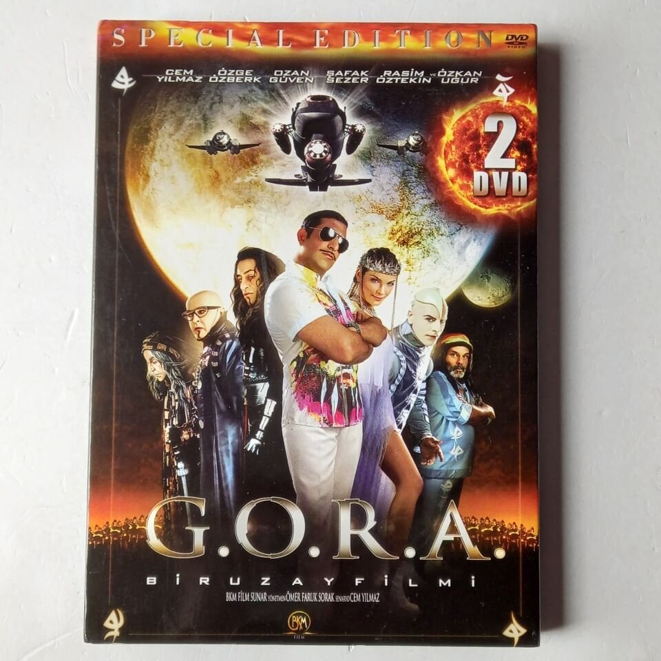 GORA / SPECIAL EDITION - CEM YILMAZ, ÖZKAN UĞUR, OZAN GÜVEN, ÖZGE ÖZBERK - 2DVD 2.EL