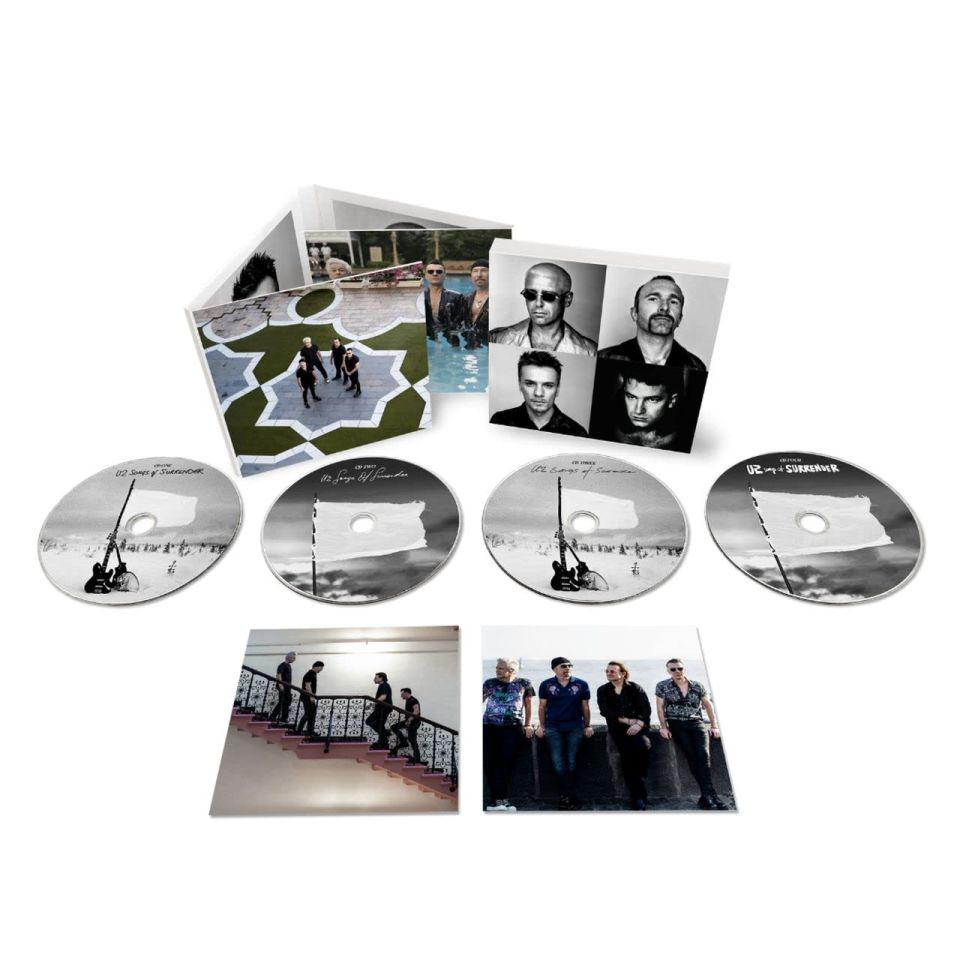 U2 - SONGS OF SURRENDER (2023) - 4xCD NUMBERED LIMITED EDITION DIGIPAK SIFIR