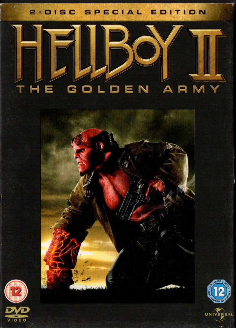 HELLBOY II THE GOLDEN ARMY - ALTIN ORDU - GUILLERMO DEL TORO - RON PERLMAN - 2xDVD SPECIAL EDITION 2.EL