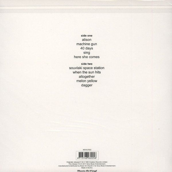 SLOWDIVE - SOUVLAKI (1993) - LP SHOEGAZE 2025 BIO VINYL EDITION SIFIR PLAK