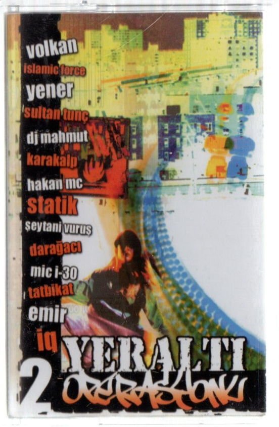 YERALTI OPERASYONU 2 (YENER ÇEVİK, ISLAMIC FORCE, STATİK, VOLKAN, DJ. MAHMUT,..) - TÜRKÇE RAP KASET SIFIR