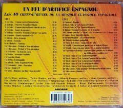 UN FEU D'ARTIFICE ESPAGNOL / DE FALLA, RODRIGO, GRANADOS, MALATS, BIZET, VIVALDI (1996) ARCADE 2CD 2.EL