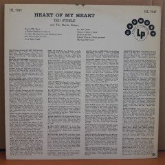 TED STEELE - HEART OF MY HEART - LP 2.EL PLAK