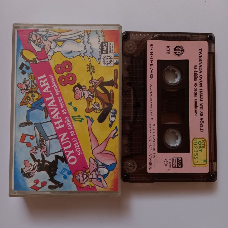 TAVERNADA OYUN HAVALARI - 88 (1987) - KASET 2.EL