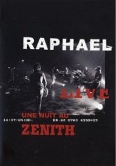 RAPHAEL - LIVE UNE NUIT AU ZENITH 2006 (2007) - DVD SIFIR