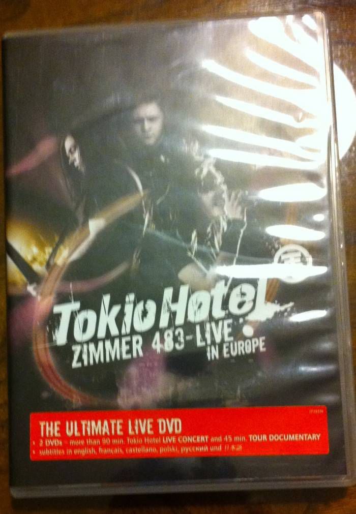 TOKIO HOTEL - ZIMMER 483 LIVE IN EUROPE - 2DVD 2.EL