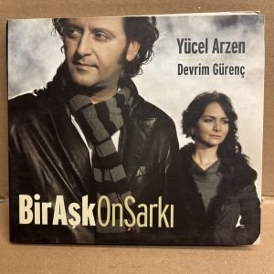 YÜCEL ARZEN & DEVRİM GÜRENÇ - BİR AŞK ON ŞARKI  (2008) - CD 2.EL