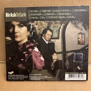 YÜCEL ARZEN & DEVRİM GÜRENÇ - BİR AŞK ON ŞARKI  (2008) - CD 2.EL