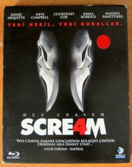 SCREAM 4 - WES CRAVEN - BLU-RAY 2.EL