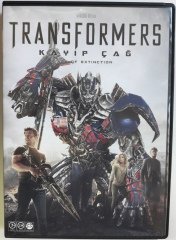 TRANSFORMERS KAYIP ÇAĞ - AGE OF EXTINCTION - MARK WAHLBERG - MICHAEL BAY - DVD 2.EL