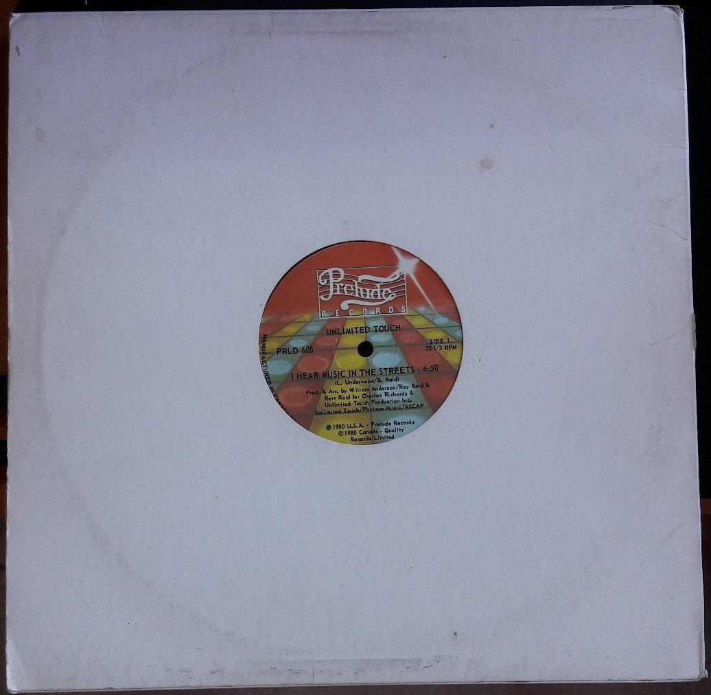 UNLIMITED TOUCH - IN THE MIDDLE (1980) - 12'' MAXI SINGLE 2.EL
