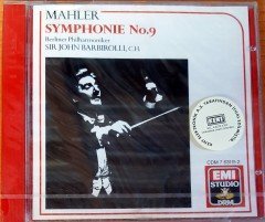MAHLER SYMPHONIE NO.9 / BERLINER PHILHARMONIKER SIR JOHN BARBIROLLI, C.H. (1964) 1989 REMASTER CD SIFIR