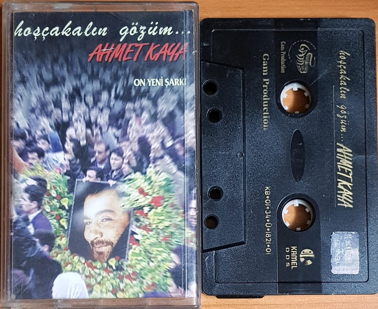 AHMET KAYA - HOŞÇAKALIN GÖZÜM (2001) GAM PRODUCTION KASET 2.EL
