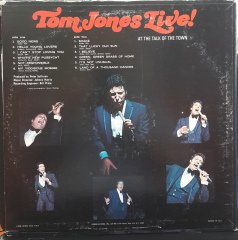 TOM JONES - LIVE! AT THE TALK OF THE TOWN - PLAK 2.EL