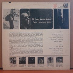 GEORGE SHEARING QUINTET - SAN FRANCISCO SCENE - LP 2.EL PLAK