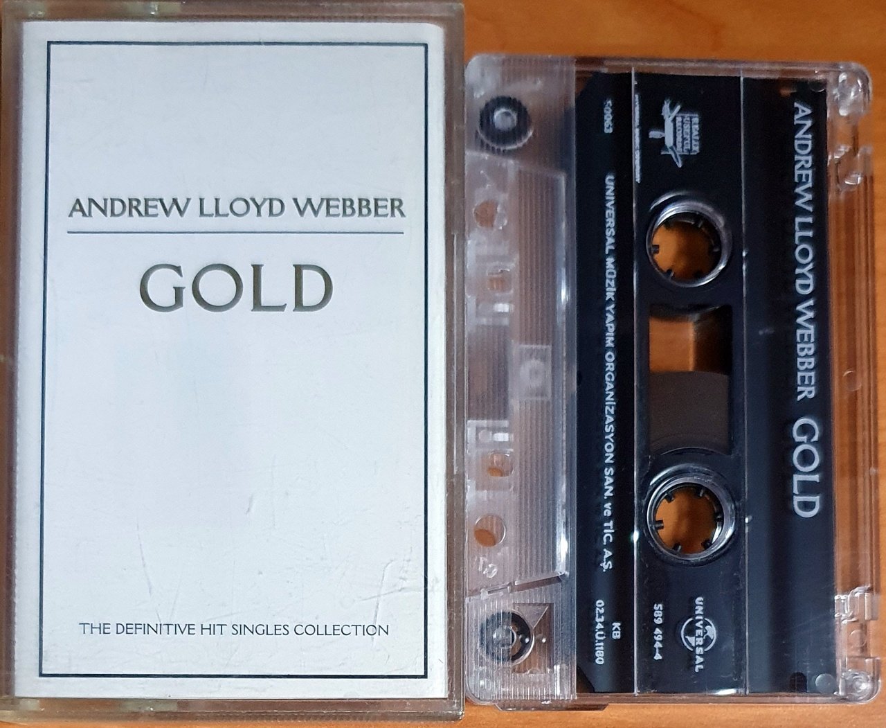 ANDREW LLOYD WEBBER - GOLD (2002) - KASET 2.EL