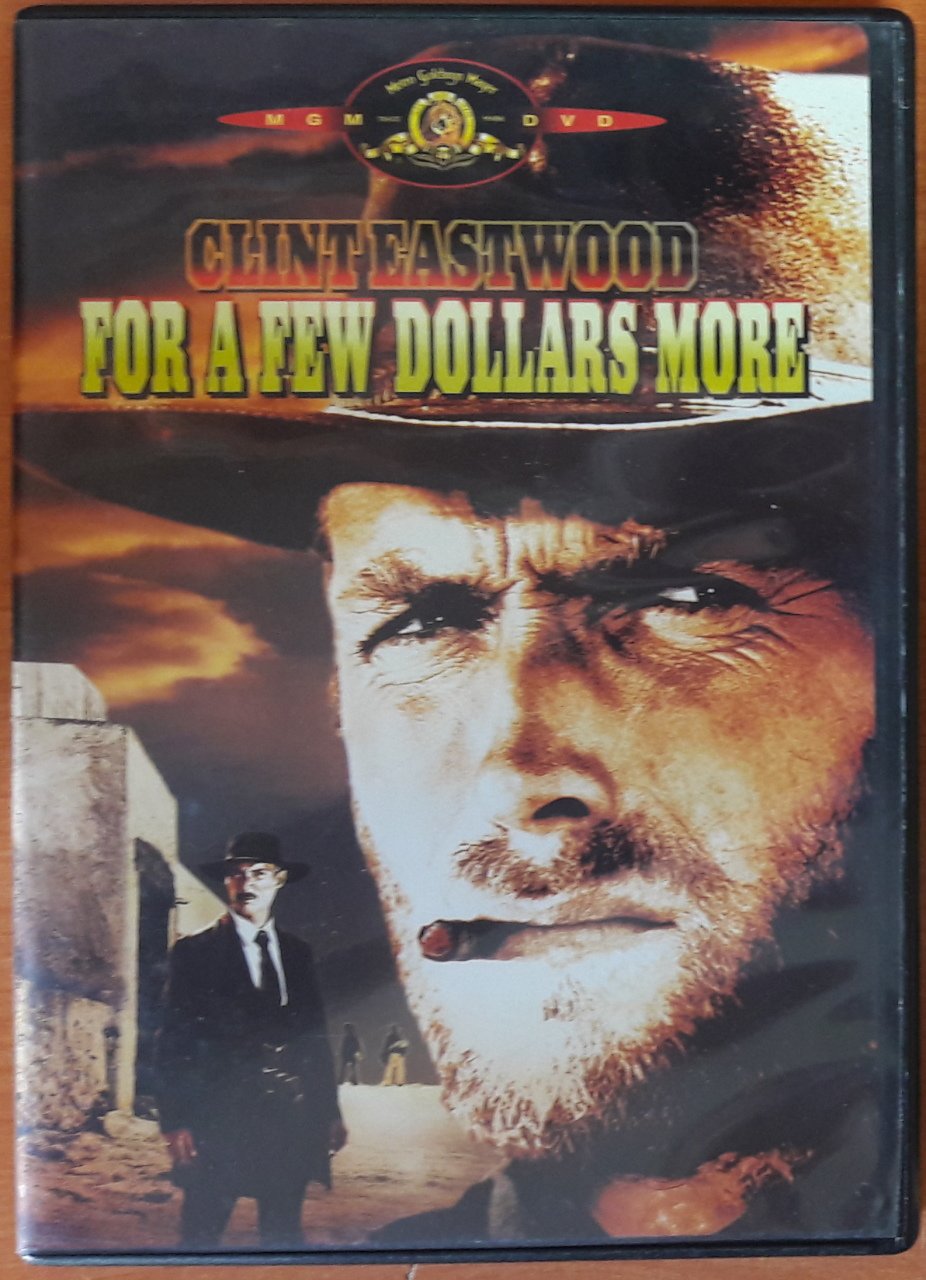 FOR A FEW DOLLARS MORE - CLINT EASTWOOD - DVD 2.EL 1. BÖLGE TR ALTYAZI YOKTUR