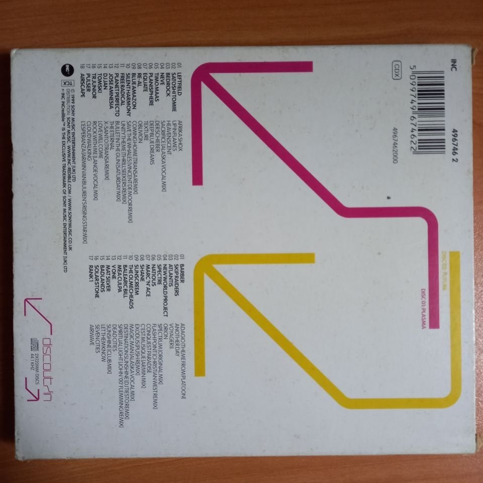 GATECRASHER - DISCO-TECH (1999) - 2CD 2.EL