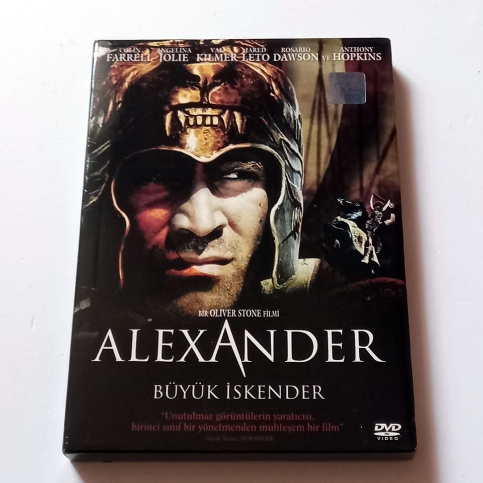 ALEXANDER / BÜYÜK İSKENDER - COLIN FARRELL, ANGELINA JOLIE,VAL KILMER - YÖN.: OLIVER STONE - DVD SLIPCASE 2.EL