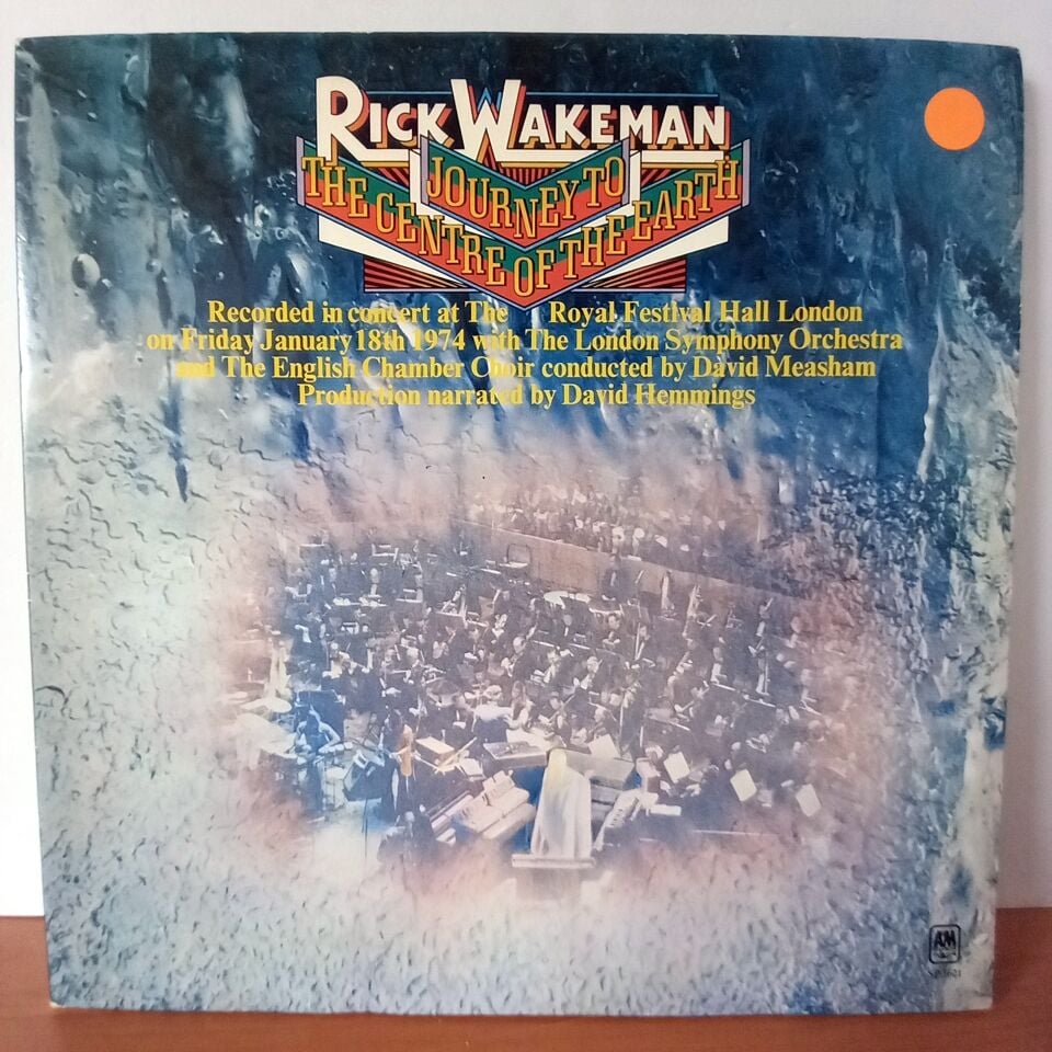 RICK WAKEMAN – JOURNEY TO THE CENTRE OF THE EARTH (1974) - LP 2.EL PLAK
