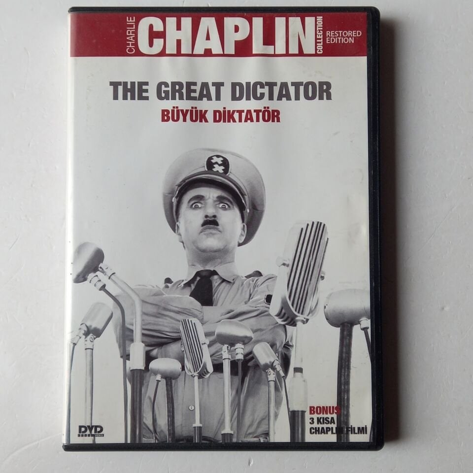 THE GREAT DICTATOR / BÜYÜK DİKTATÖR - CHARLIE CHAPLIN COLLECTION - DVD 2.EL