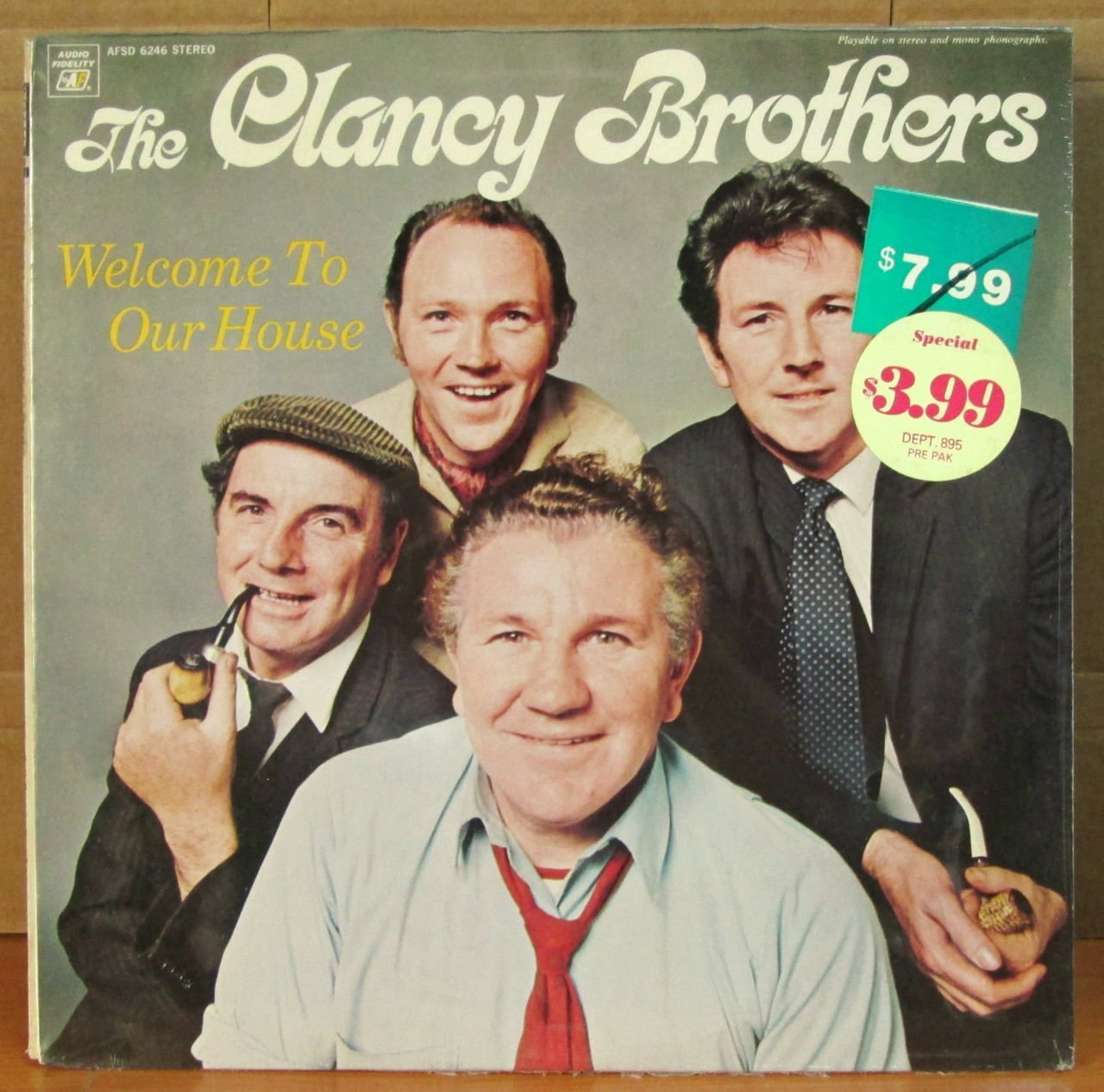 CLANCY BROTHERS - WELCOME TO OUR HOUSE LP SIFIR