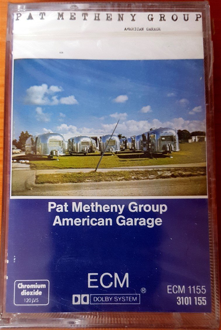 PAT METHENY GROUP - AMERICAN GARAGE (1979) ECM CASSETTE MADE IN W. GERMANY ''NEW''