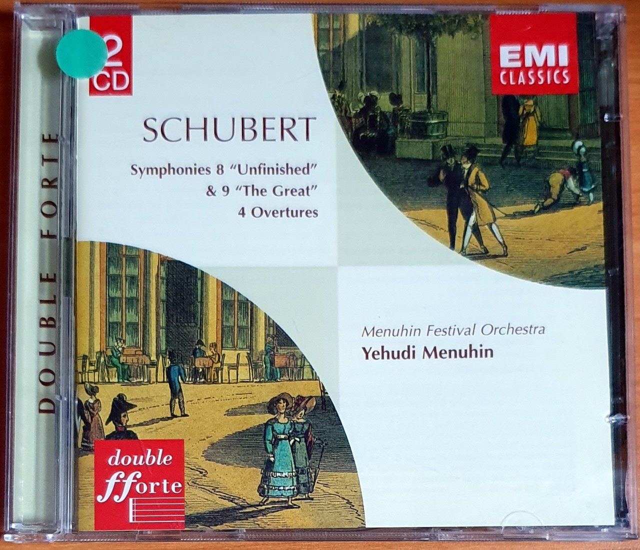 SCHUBERT: SYMPHONIES NOS. 8 & 9, ETC. / YEHUDI MENUHIN (1999) - 2CD EMI CLASSICS 2.EL
