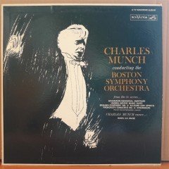 CHARLES MUNCH CONDUCTING THE BOSTON SYMPHONY ORCHESTRA (1963) - LP 2.EL PLAK